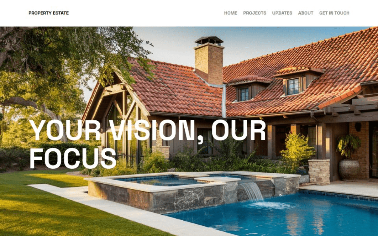 Property Estate Website